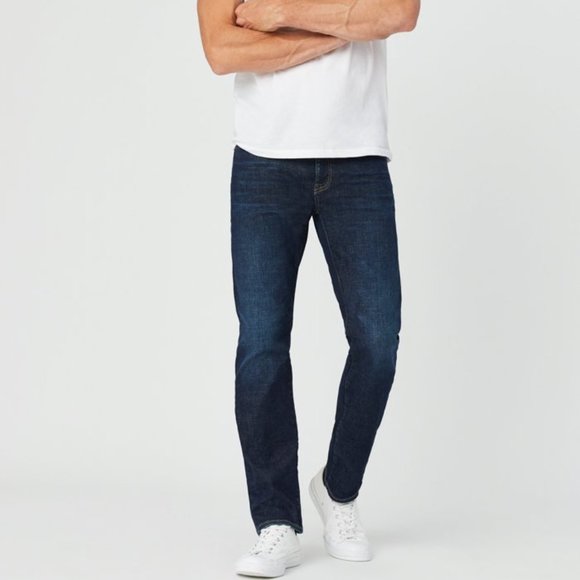 New: Mavi Jeans Zach Straight Leg, Deep Blue - Picture 1 of 5